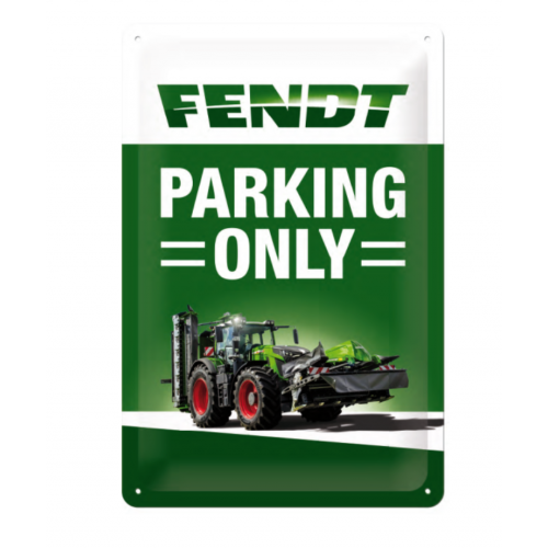 Tabliczka blaszana Fendt Parking Only 20x30cm