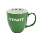 Porcelanowy kubek z logo zielony Fendt 400ml  X991017148000
